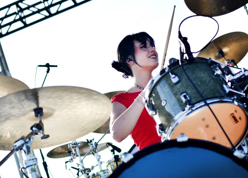 The Band JAREN performs during Fierce Faith Music Fest on June 14 at Community Heights Alliance Church in Newton.