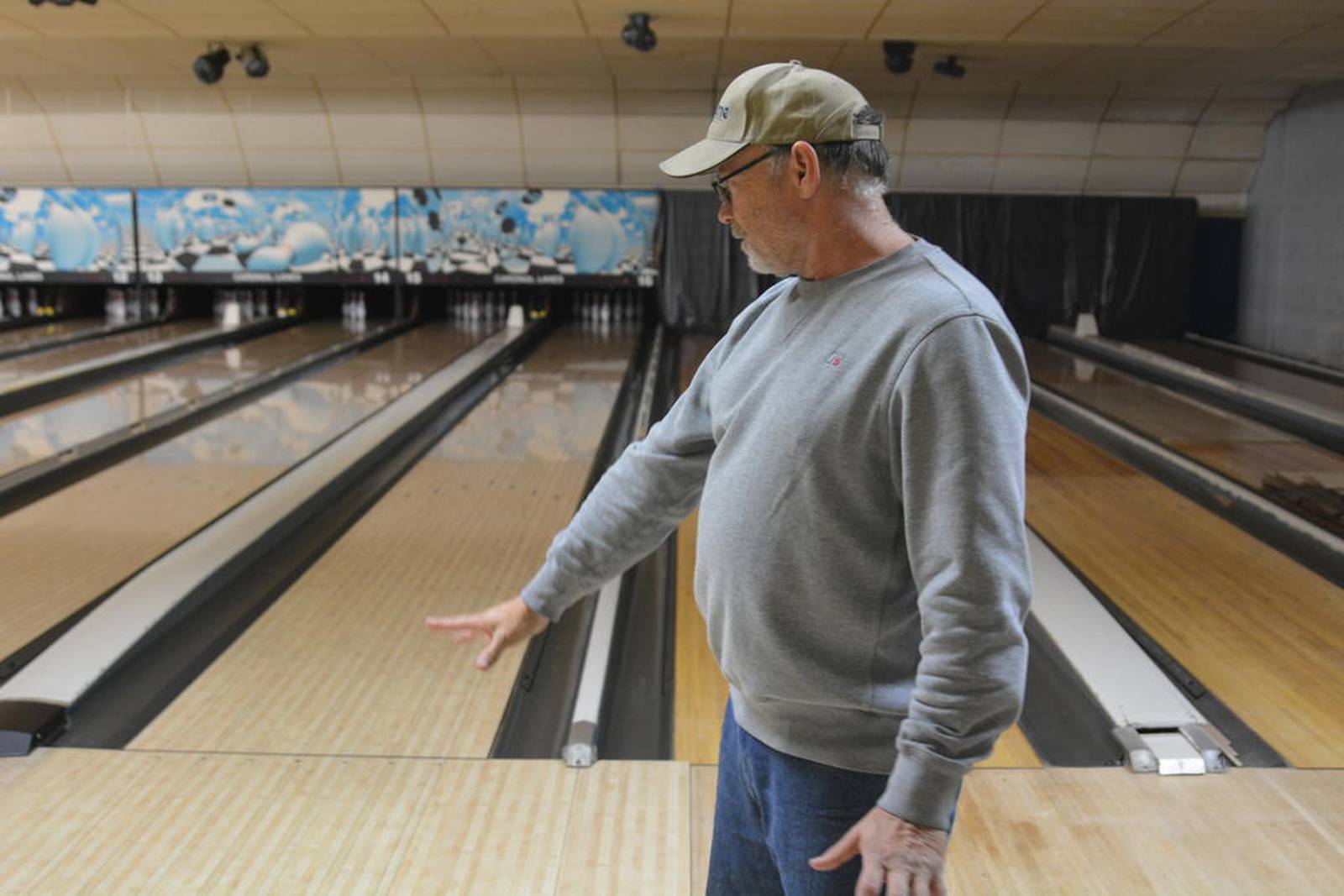 Synthetic strike Newton bowling alley installs new lanes Newton