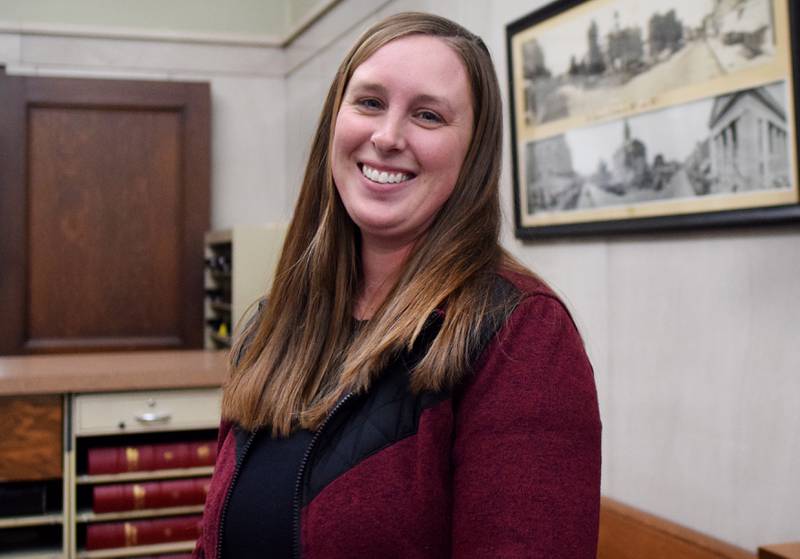 Jenna Jennings, formerly a payroll clerk at at the Jasper County Auditor's Office, was appointed to the county auditor seat following the retirement of former county auditor Dennis Parrott.