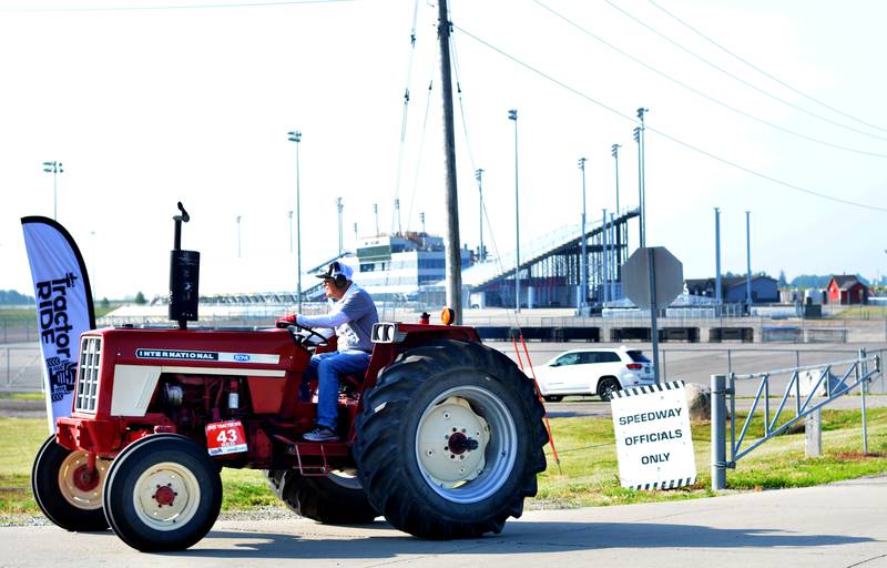 Almost 400 tractors participated in the WHO Great Iowa Tractor Ride on June 16 at the Iowa Speedway in Newton.
