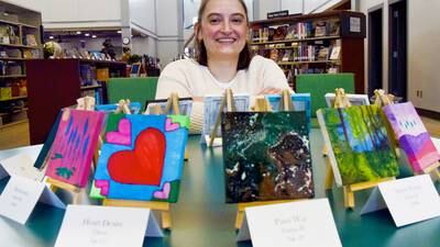 Newton Public Library keeps community creatively engaged with Tiny Art Show