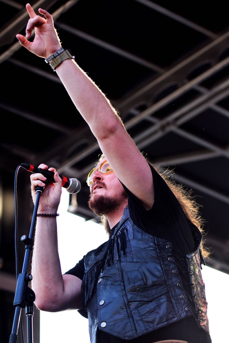 Georgia Thunderbolts perform during the inaugural Wild Cat Country Fest on June 18 in downtown Newton.