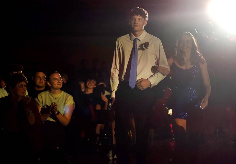 Newton High School held Homecoming coronation on Sept. 19 in the gymnasium. Eight senior boys and eight senior girls were chosen for this year’s Homecoming court, and the king and queen was crowned during the ceremony.