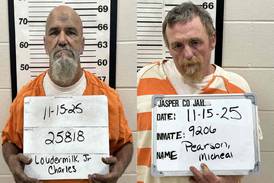 Two men charged for burglarizing construction site north of Kellogg