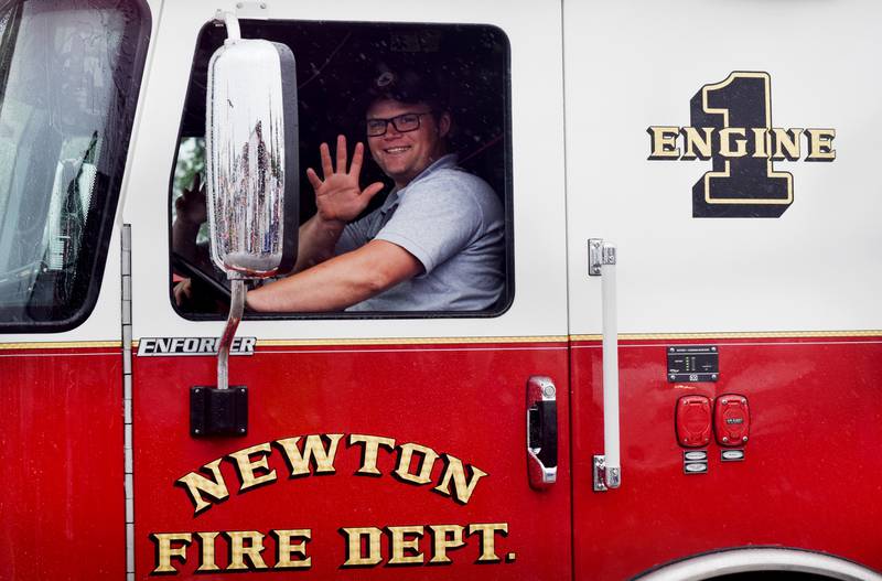 Heavy downpours couldn’t stop the Fourth of July Parade presented by the Greater Newton Area Chamber of Commerce and Newton Main Street on July 4 in downtown Newton.