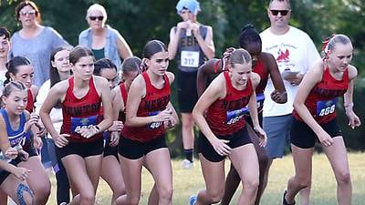 Four top-12 finishes lead Newton girls to second at Oskaloosa 