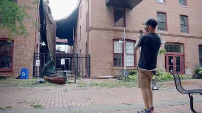 Neighborhoods left devastated after storms