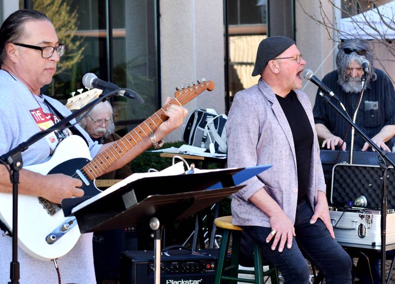 The Sears Band performs during The Phoenix Phase Initiative's second annual Run For Her Life 5K/Half-Marathon on May 7 in Newton.