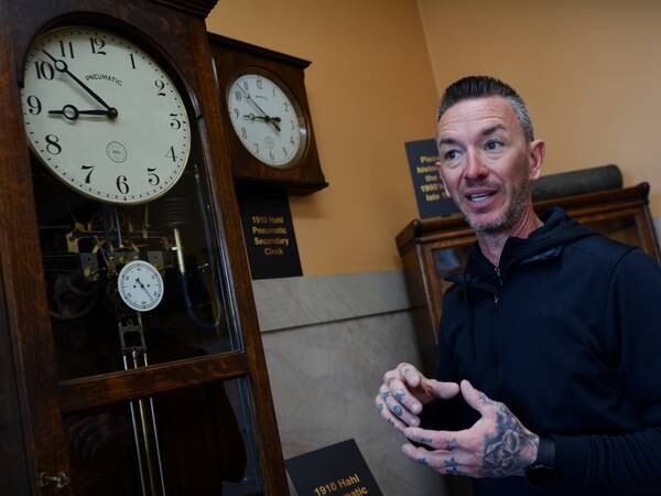 Repairing the 100-year-old courthouse master clock was only a matter of time