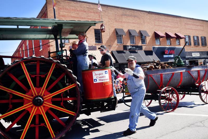 The Newton Chamber of Commerce Fourth of July Parade featured about 100 participants who were greeted by a welcoming community in the downtown district.