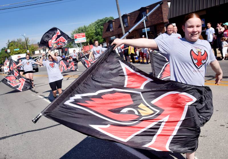 The Newton Chamber of Commerce Fourth of July Parade featured about 100 participants who were greeted by a welcoming community in the downtown district.