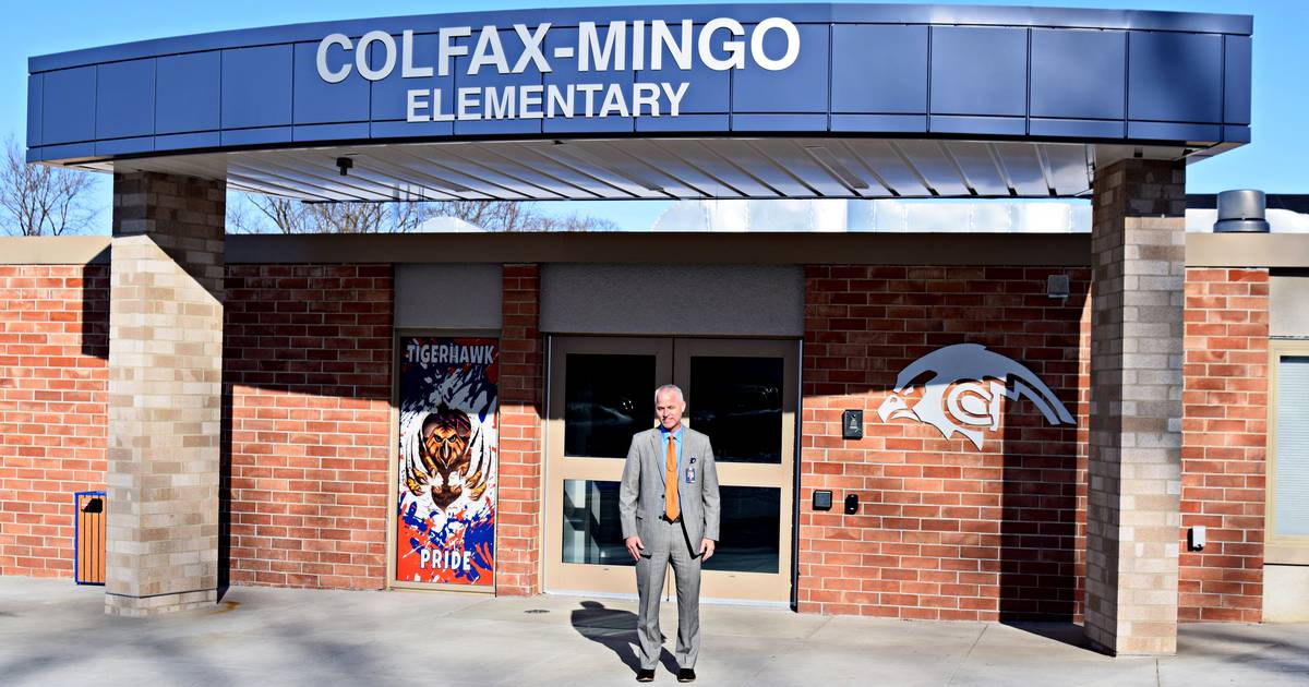 ColfaxMingo Elementary installs safe and secure entrances Newton