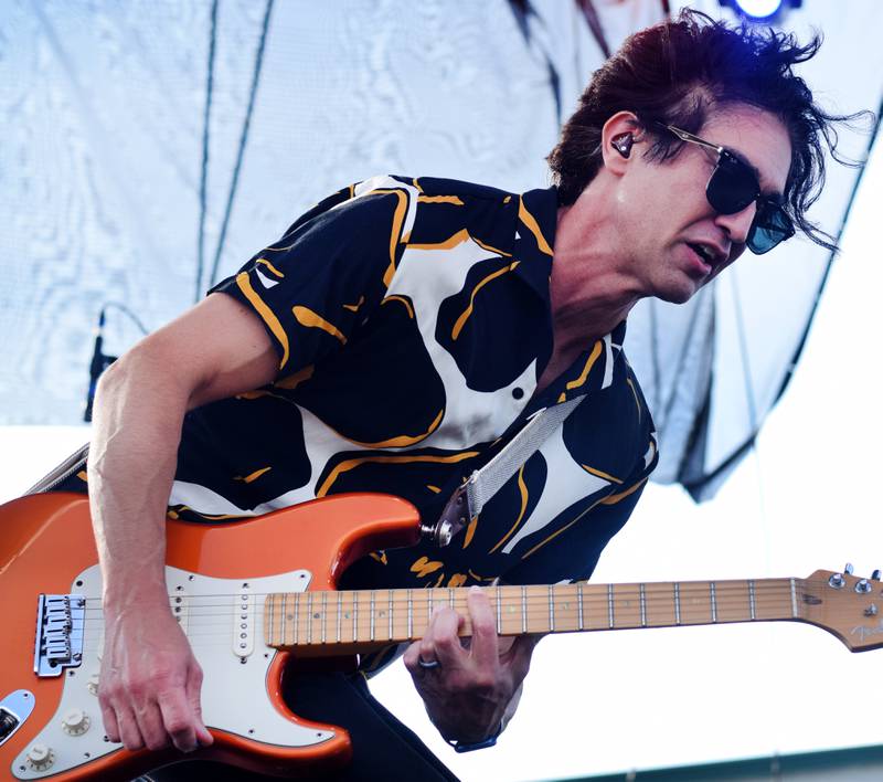 Sanctus Real performs on the Fierce Faith Music Fest 2024 stage on June 15 at Community Heights Alliance Church in Newton.