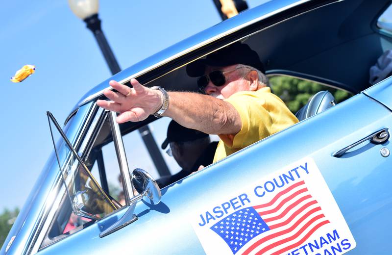 The Newton Chamber of Commerce Fourth of July Parade featured about 100 participants who were greeted by a welcoming community in the downtown district.
