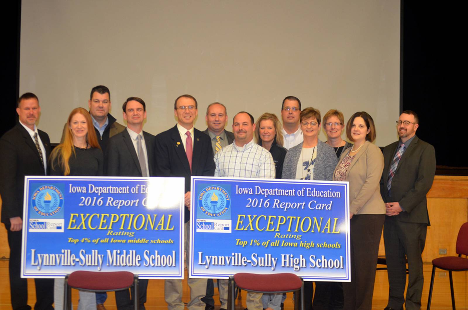 LynnvilleSully High School, Middle School rank No. 1 in Iowa Newton