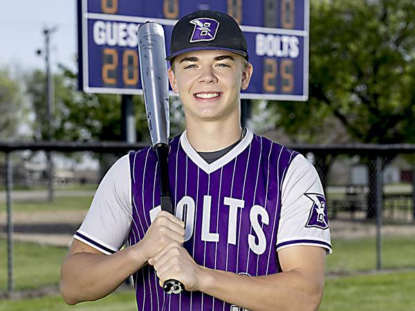 Baxter trio headlines six Bolts on all-conference baseball squad