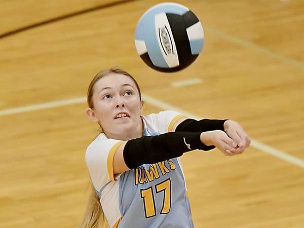 Slow starts plague L-S volleyball in home loss to Montezuma
