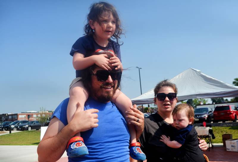 Newton Farmers Market moved from its downtown location to the greenspace of Legacy Plaza this year. The market, which is held 4-6 p.m. every Tuesday, saw hundreds of people attend. Organizers said 34 vendors participated in the market this year, the most the Newton Farmers Market has ever seen.