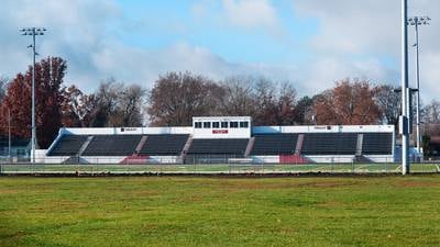 Visitors side bleachers removed from H.A. Lynn Stadium