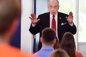 Grassley says quality of work helps improve quality of life