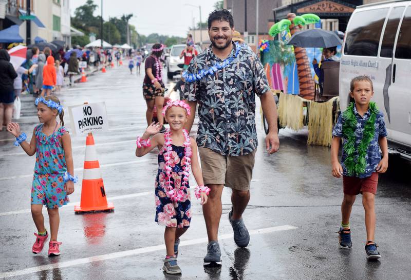 Heavy downpours couldn’t stop the Fourth of July Parade presented by the Greater Newton Area Chamber of Commerce and Newton Main Street on July 4 in downtown Newton.