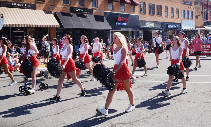 The Newton Chamber of Commerce Fourth of July Parade featured about 100 participants who were greeted by a welcoming community in the downtown district.