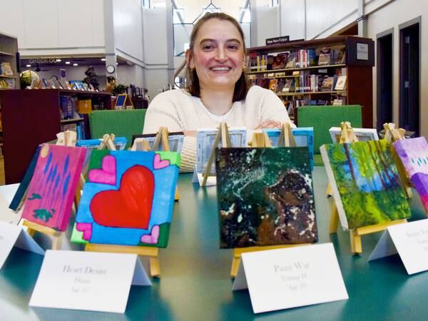 Newton Public Library keeps community creatively engaged with Tiny Art Show