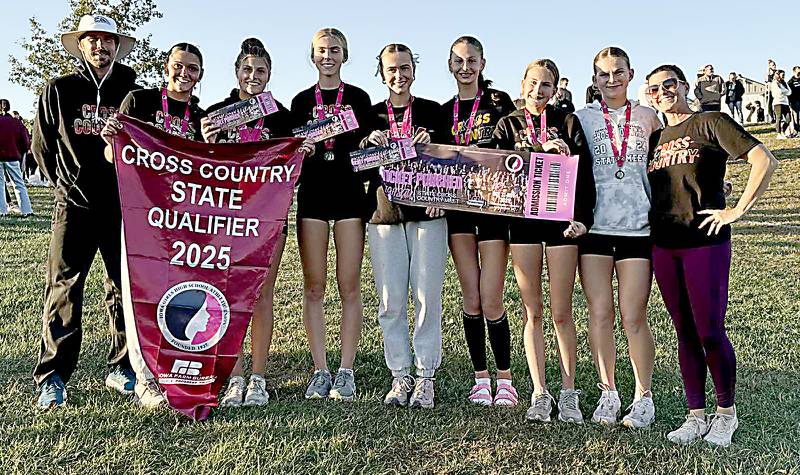 PCM girls cross country team