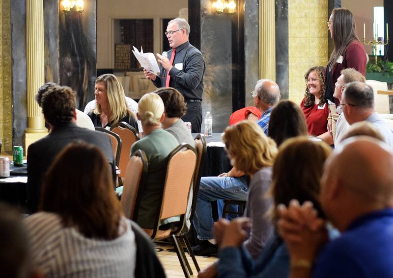 The Greater Newton Chamber of Commerce welcomed the newest educators in Newton Community School District during the annual New Teacher & Administrative Staff Welcome Luncheon on Aug. 9 at The Thunderdome.