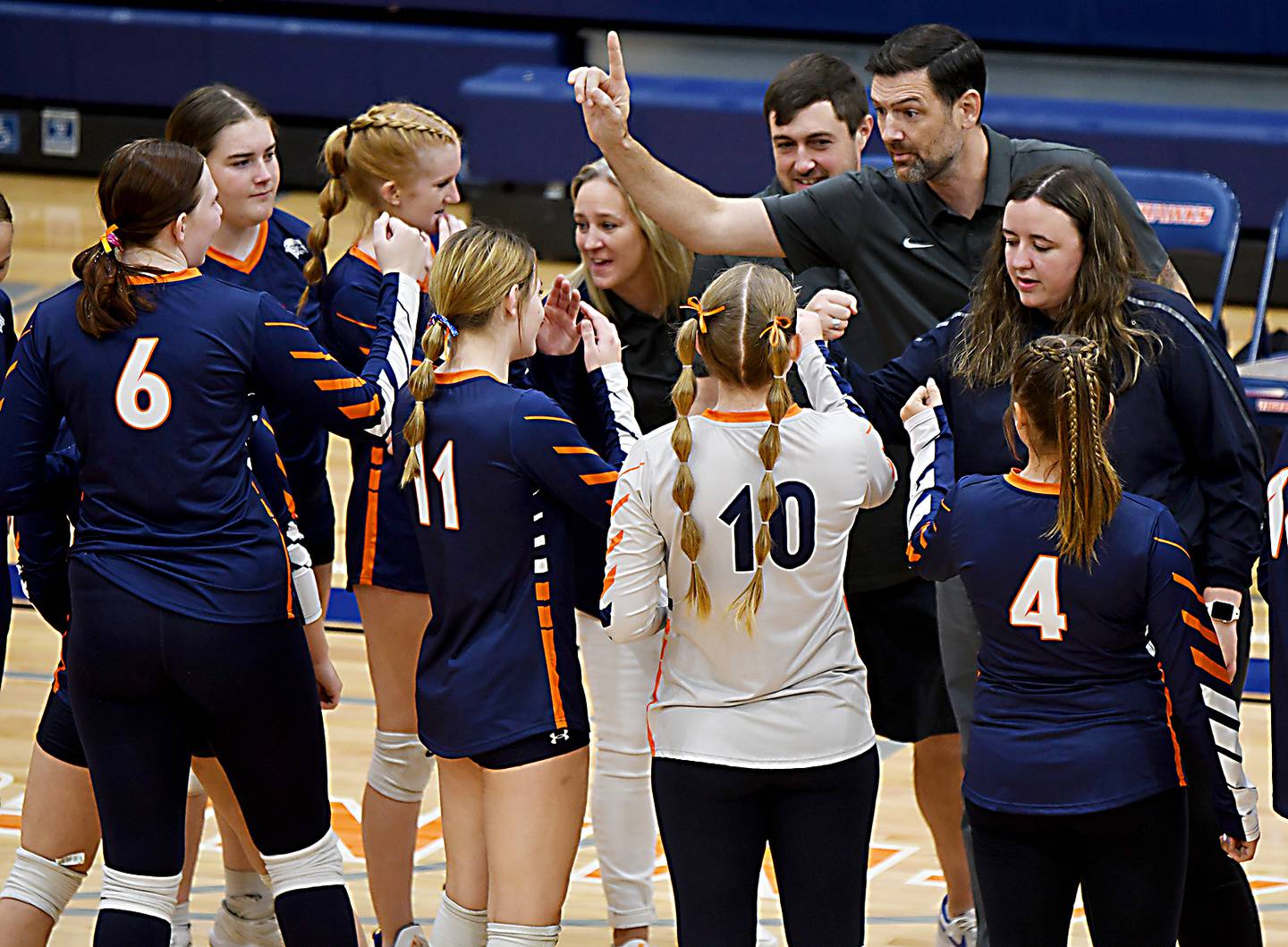 Colfax-Mingo volleyball team