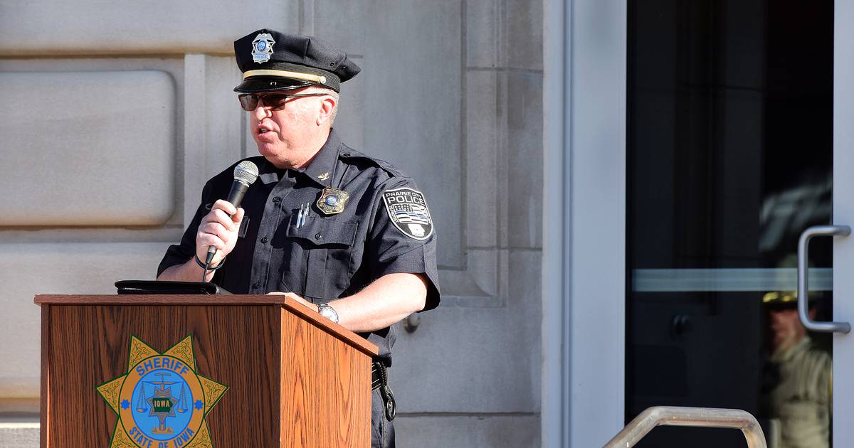 Prairie City Police Chief dies of complications from COVID19 Newton