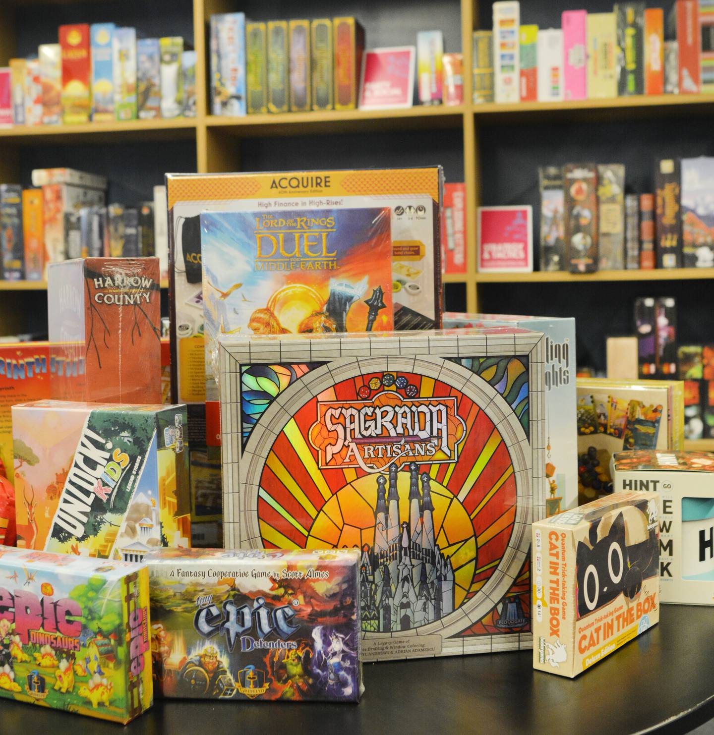 Gamers are encouraged to meet at The Kraken's Crate, 309 W. Fourth St. N., for board games, trading card games and role-playing games. The shop located at Legacy Plaza in Newton.