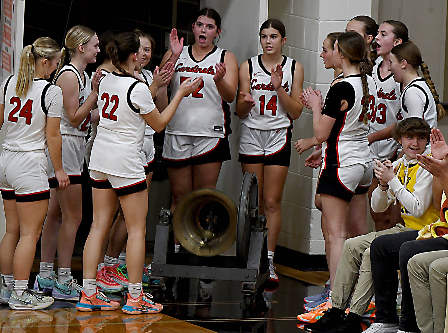 Newton girls basketball team