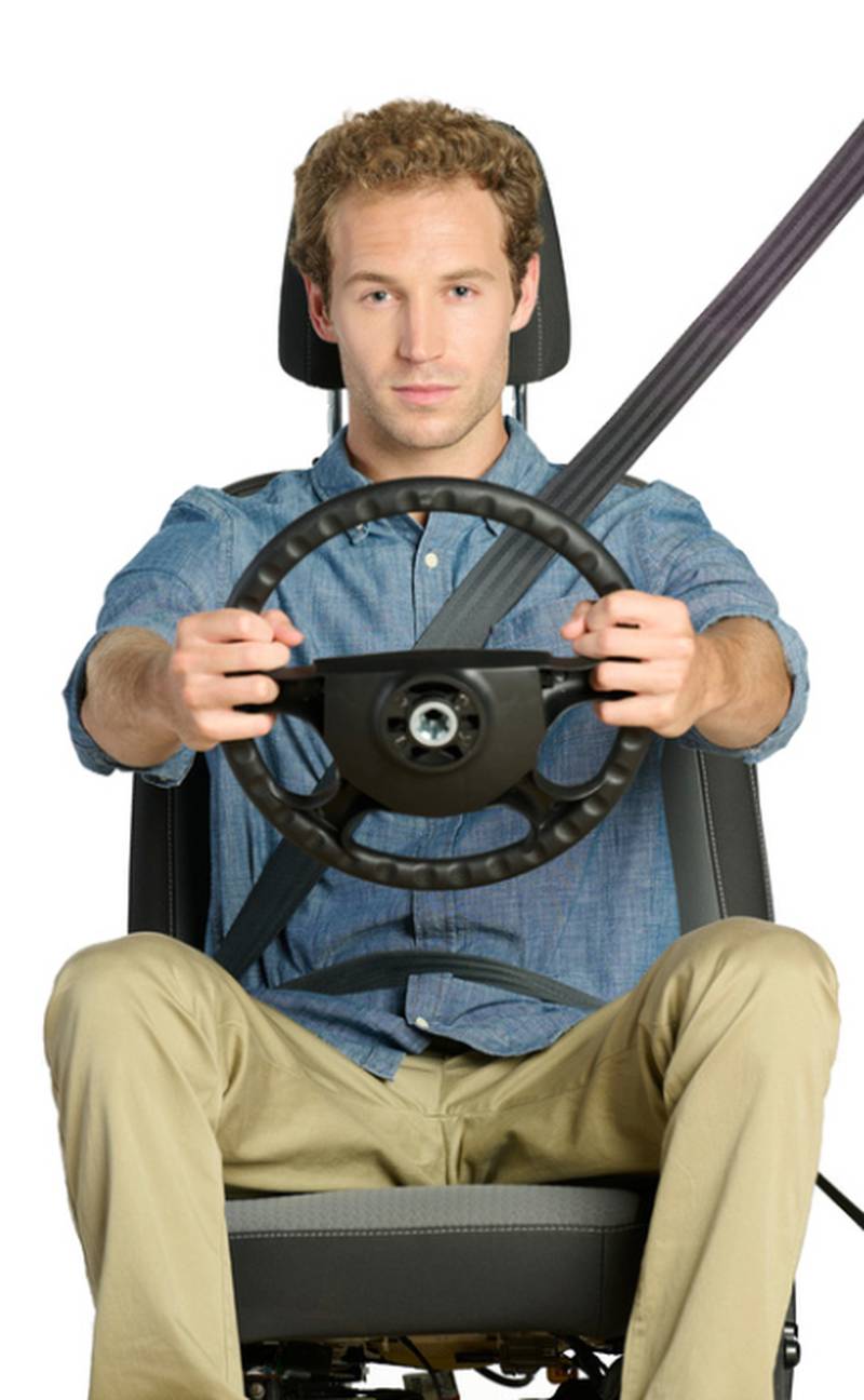 Seat belts save lives, and everyone — front seat and back, child and adult — needs to be properly restrained when traveling.