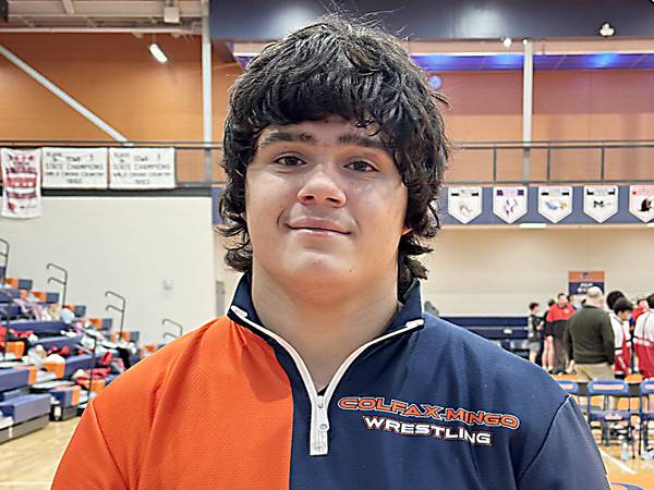 Colfax-Mingo downs L-S in boys wrestling dual