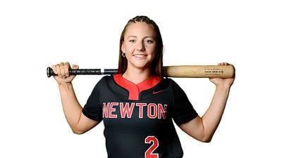 Newton softball scores first, falls to West Marshall