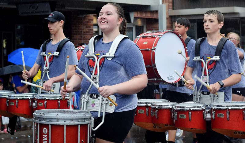 Heavy downpours couldn’t stop the Fourth of July Parade presented by the Greater Newton Area Chamber of Commerce and Newton Main Street on July 4 in downtown Newton.