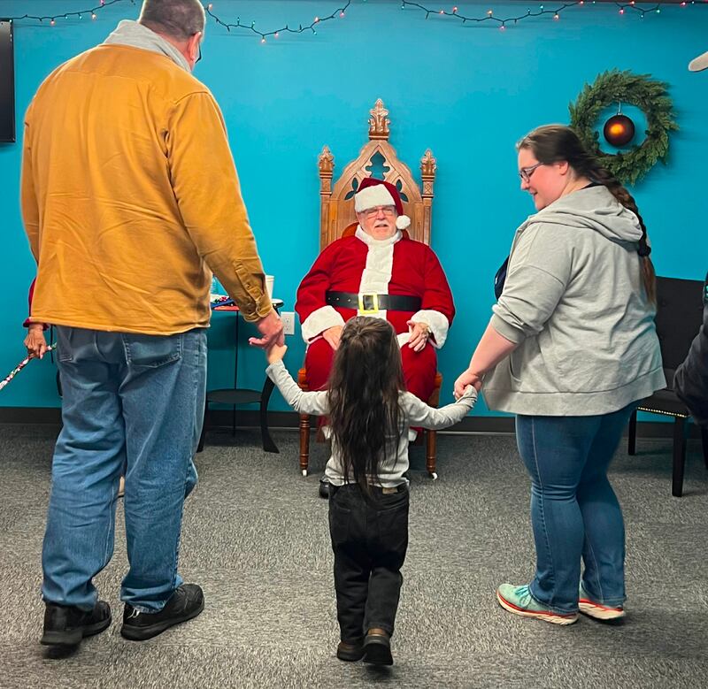 Holiday event in Monroe and Prairie City will feature a change to meet Santa Claus. In Monroe, Santa will be at the fire station from 1 to 3 p.m. Dec. 14. In Prairie City, the head elf will stop by the Holiday Shindig from 5 to 7 p.m. at Sacred Willow Farms.