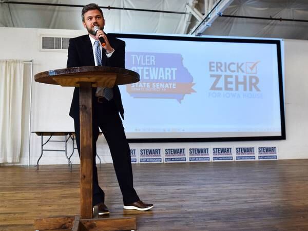 Erick Zehr wants the residents of Iowa House District 38 to be heard