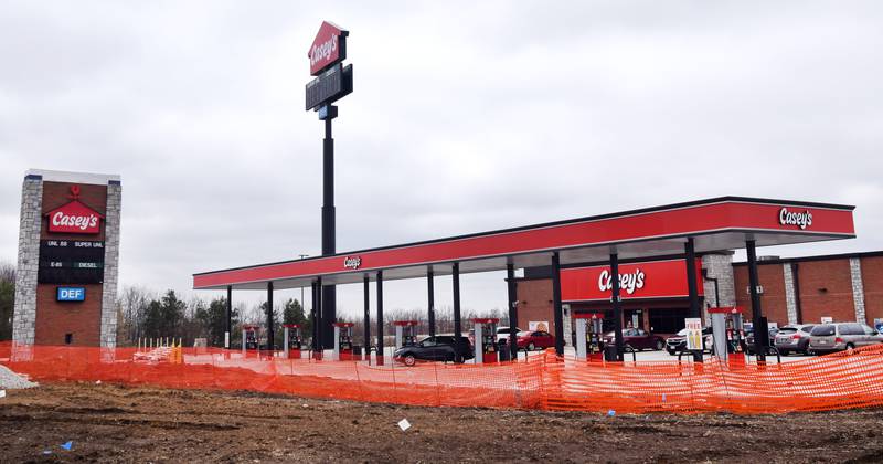 Casey's General Store will be opening a gas station and truck stop March 31 near exit 168 of Interstate 80 in Newton.