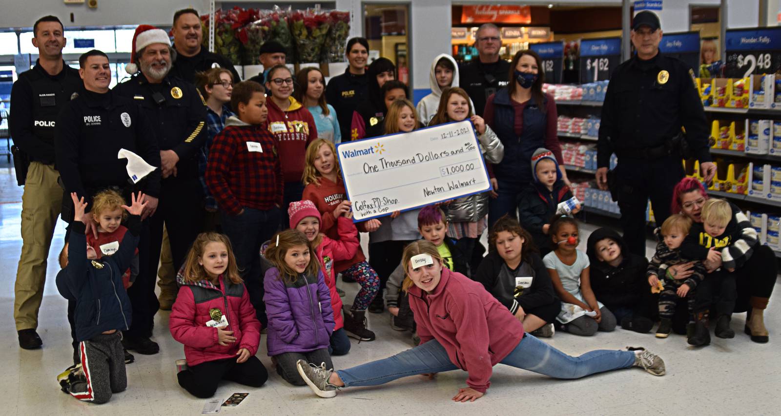 with a Cop’ provides presents and praise to Colfax kids Newton