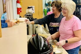 Methodist congregations are providing free meals to the community once a week