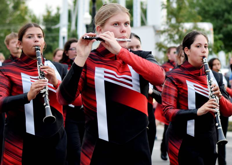 Newton High School holds its Homecoming Parade on Sept. 19 in downtown Newton. In addition to showing off Homecoming King Zane Munger and Homecoming Queen MeLayna Budinich, the event served as a community pep rally led by the cheerleaders, the Newton Pacesetters and varsity football team.