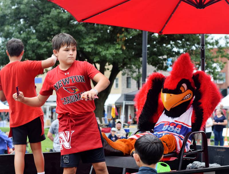 Heavy downpours couldn’t stop the Fourth of July Parade presented by the Greater Newton Area Chamber of Commerce and Newton Main Street on July 4 in downtown Newton.