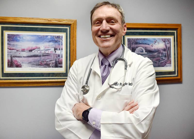 Dr. Paul Ruggle of Newton Clinic will be retiring from his practice by the end of the month, marking a 39-year history with the facility and more than 40 years of experience practicing medicine.