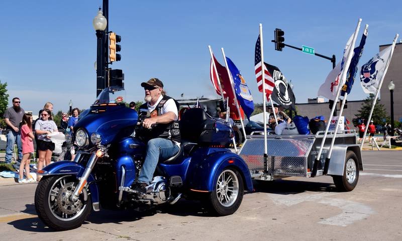 The Newton Chamber of Commerce Fourth of July Parade featured about 100 participants who were greeted by a welcoming community in the downtown district.