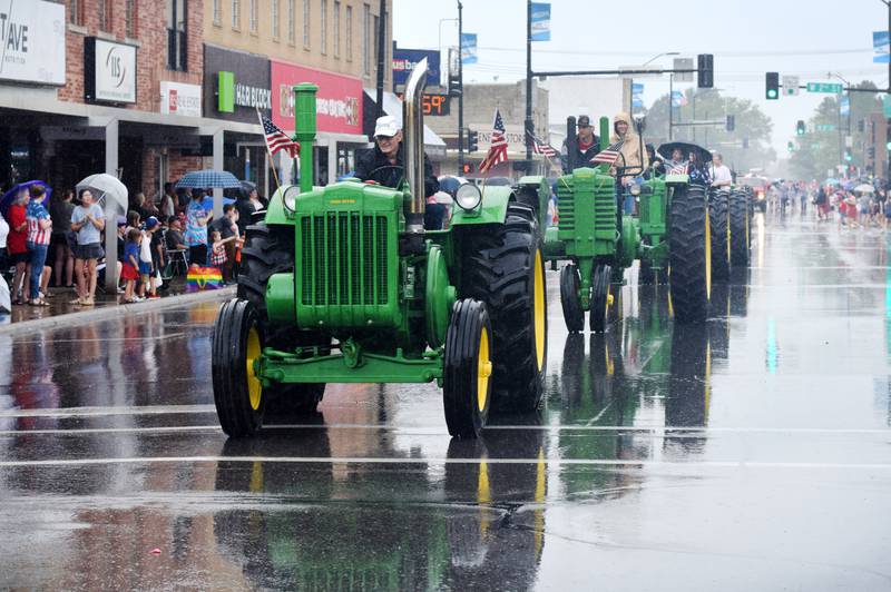 Heavy downpours couldn’t stop the Fourth of July Parade presented by the Greater Newton Area Chamber of Commerce and Newton Main Street on July 4 in downtown Newton.