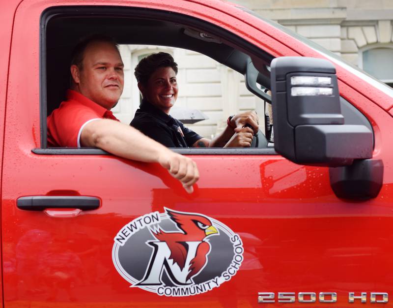 Heavy downpours couldn’t stop the Fourth of July Parade presented by the Greater Newton Area Chamber of Commerce and Newton Main Street on July 4 in downtown Newton.