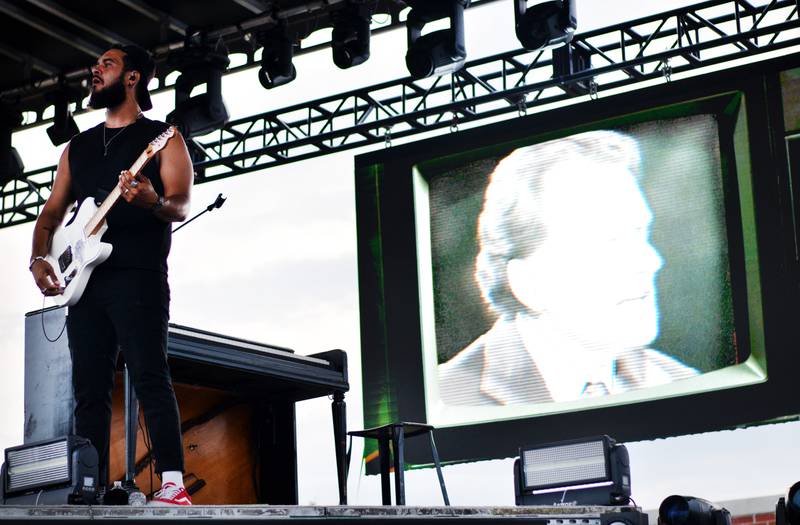 Colton Dixon performs during Fierce Faith Music Fest on June 14 at Community Heights Alliance Church in Newton.