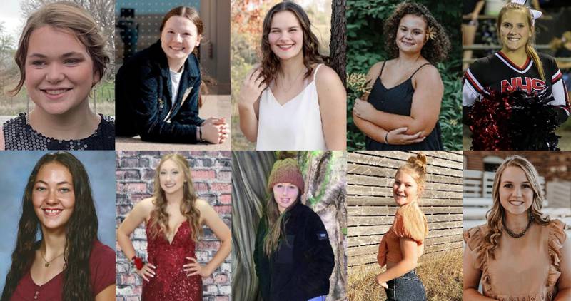Candidates for the 2023 Jasper County Fair Queen.
